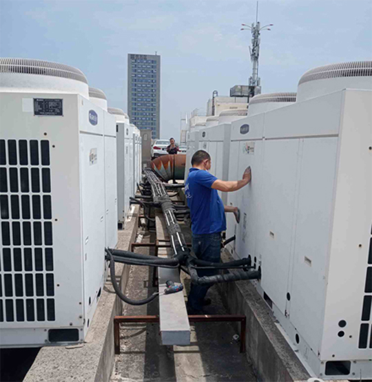 鲁甸中央空调制热和不制冷系统维修方法